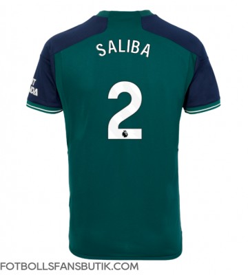 Arsenal William Saliba #2 Replika Tredje Tröja 2023-24 Kortärmad